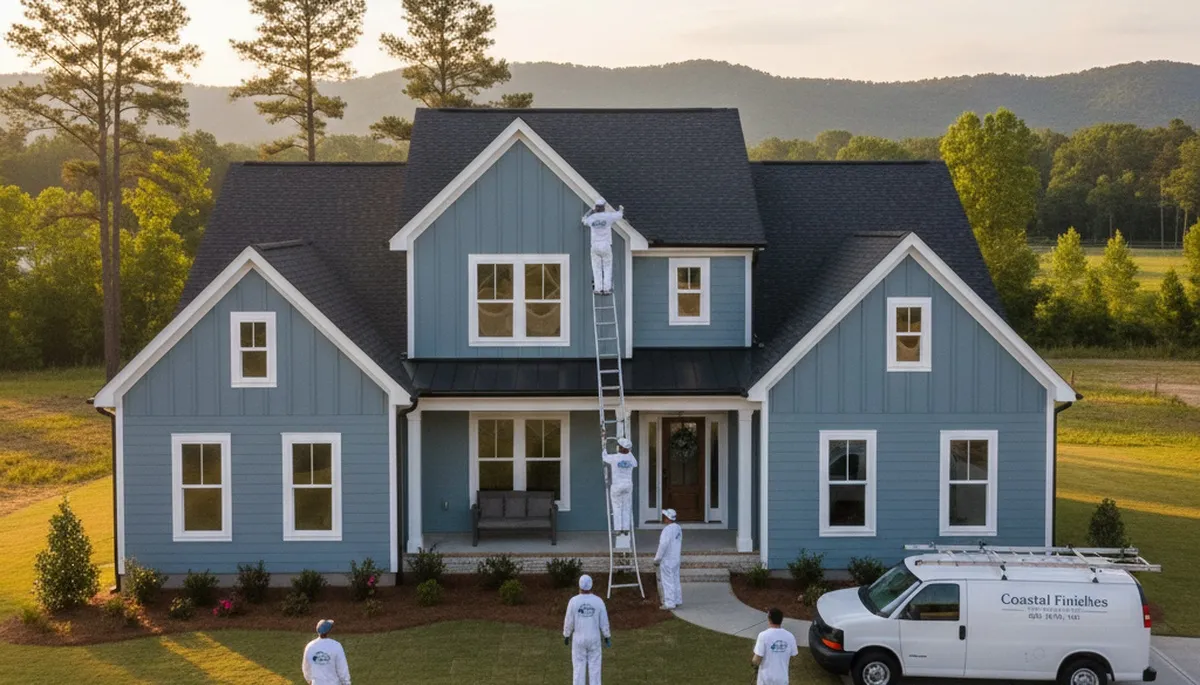 Professional house painters in Wilmington NC providing exterior and interior painting services