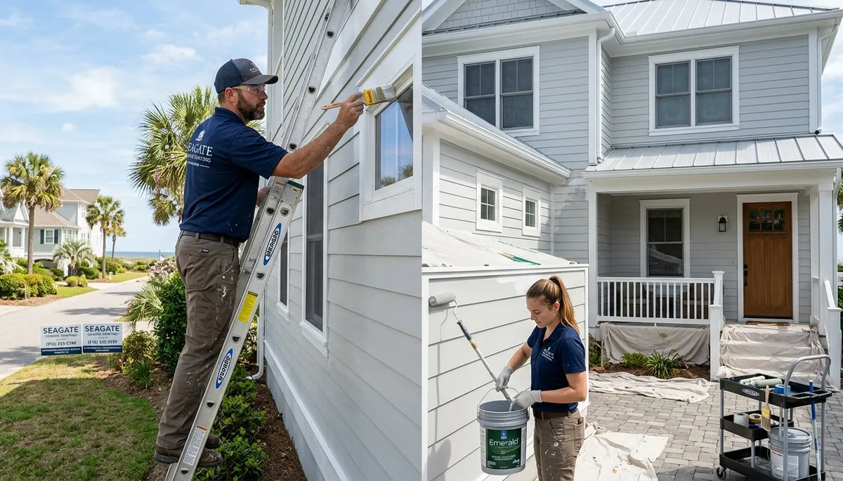 Professional house painters in Wilmington NC providing exterior home painting services